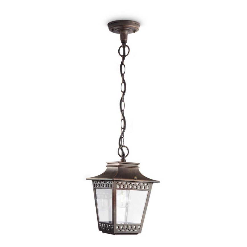 Philips 15406/86/PN - Välilühter HEDGE 1xE27/60W/230V IP44