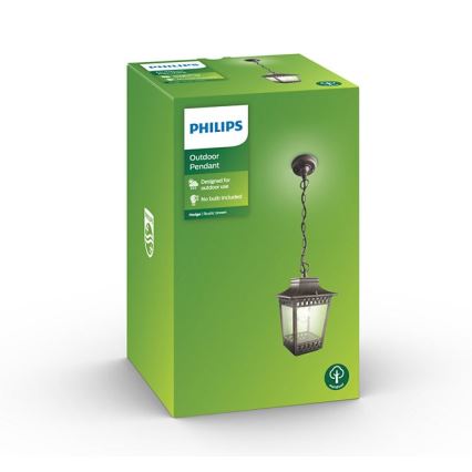 Philips 15406/86/PN - Välilühter HEDGE 1xE27/60W/230V IP44