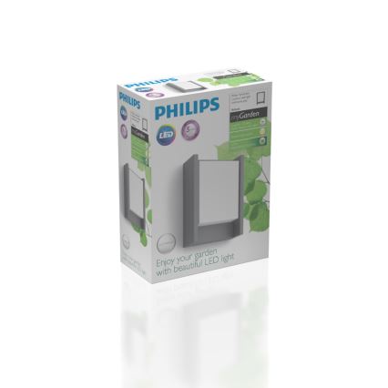 Philips - LED Väli seinavalgusti LED/6W/230V 2700K IP44