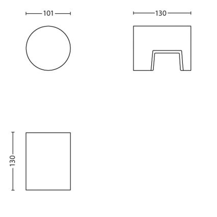 Philips - LED Välivalgusti 1xLED/6W/230V