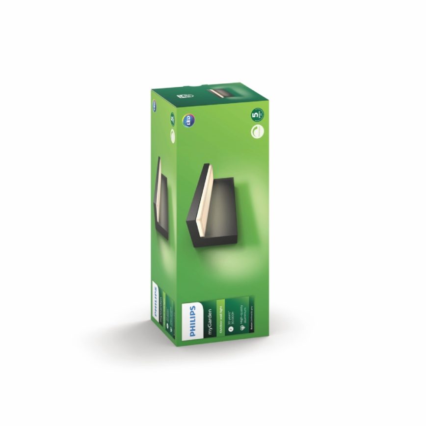 Philips - LED Väli seinavalgusti 2xLED/4,5W/230V 2700K IP44