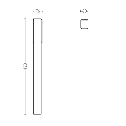 Philips - Väli sammasvalgusti 2xLED/4.5W IP44