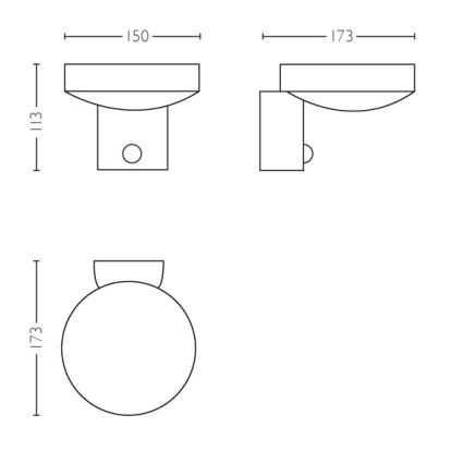 Philips 16491/47/P0 - LED Anduriga välivalgusti seinale MYGARDEN COCKATOO 1xLED/8W/230V IP44