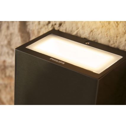 Philips 17209/47/16 - Väli seinavalgusti FLAGSTONE 3xLED/1W/230V