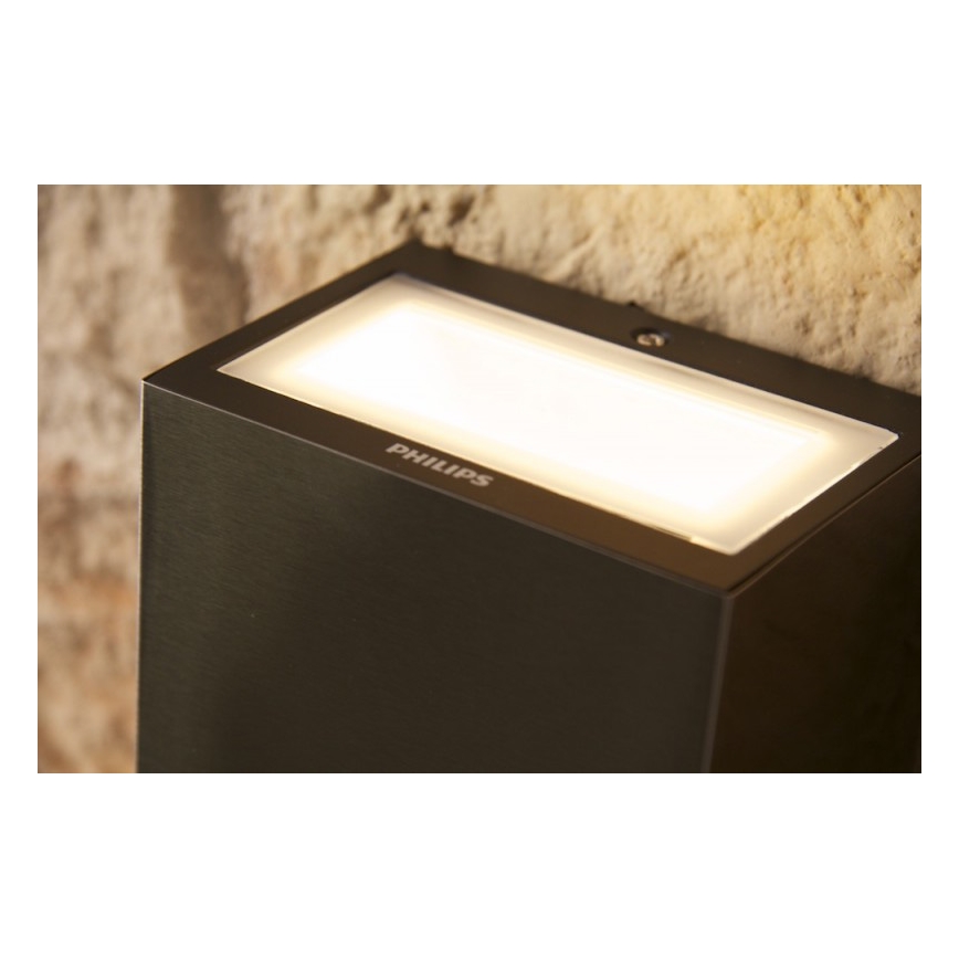 Philips 17209/47/16 - Väli seinavalgusti FLAGSTONE 3xLED/1W/230V