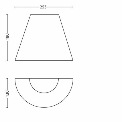 Philips 17257/42/16 - Väli seinavalgusti MYGARDEN MEADOW 1xE27/20W/230V