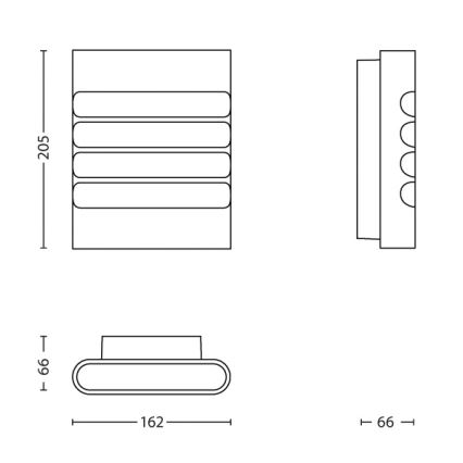 Philips - LED Välivalgusti LED/3W IP44