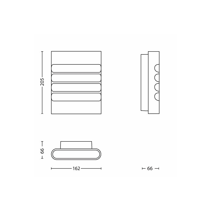 Philips - LED välisvalgustus LED/3W/230V IP44