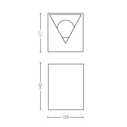 Philips - LED Väli seinavalgusti 2xLED/4,5W/230V IP44