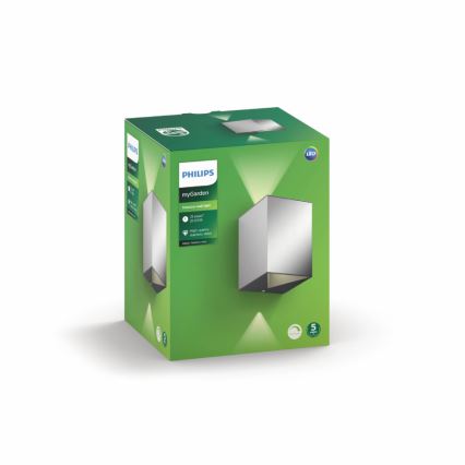 Philips - LED välisseinale paigaldatav seinavalgusti 2xLED/4,5W/230V 2700K IP44