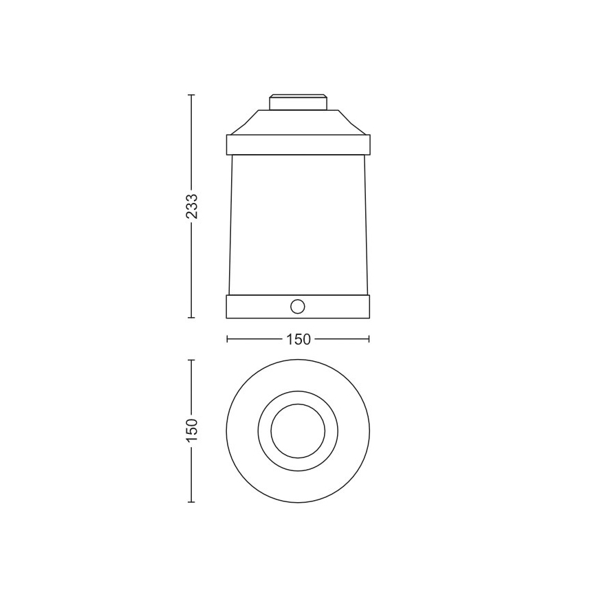 Philips 17360/31/P0 - kaasaskantav LED aialamp ABELIA LED/3W