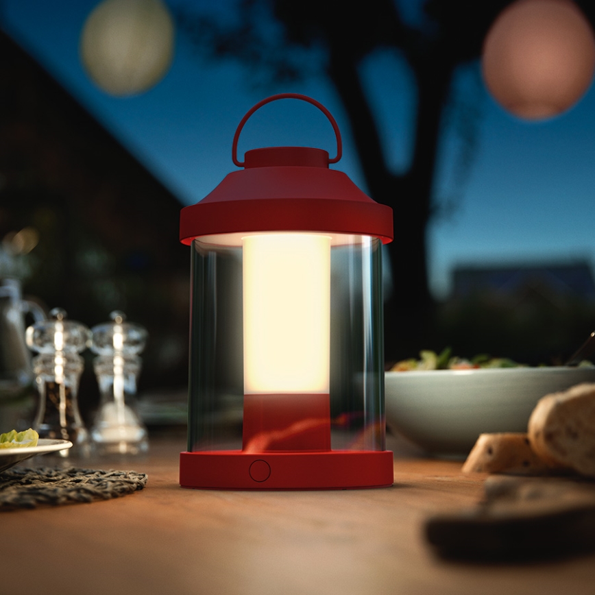 Philips 17360/32/P0 - hämardatav kaasaskantav LED aialamp ABELIA LED/3W IP44