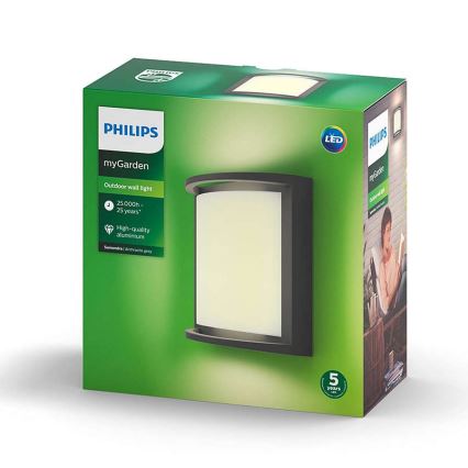 Philips - LED Väli seinavalgusti LED/12W IP44