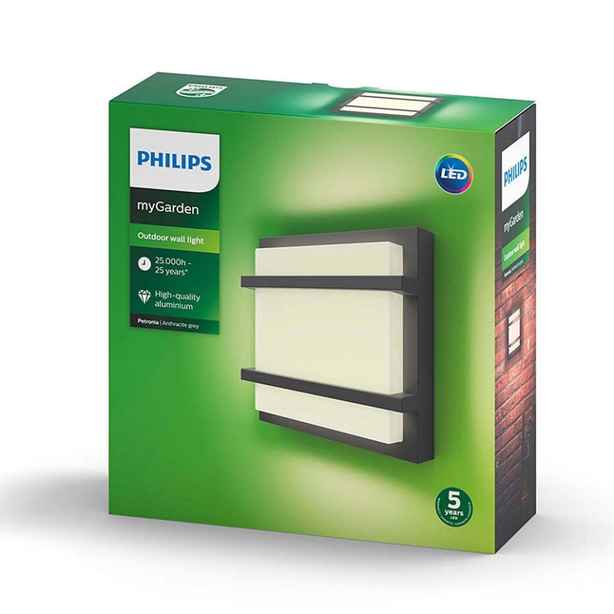 Philips - LED Väli seinavalgusti LED/12W IP44