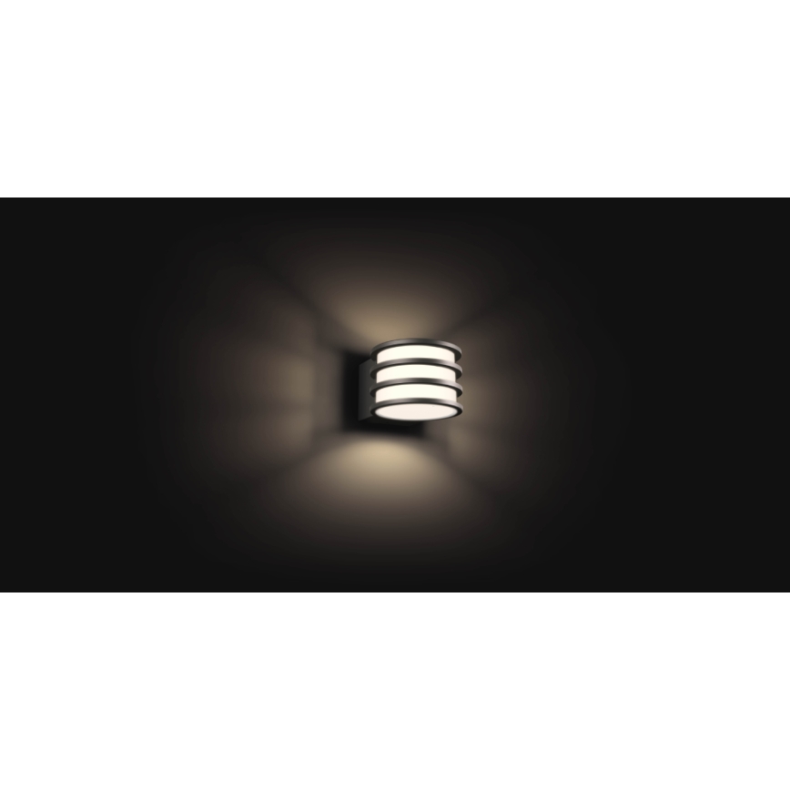 Philips - LED Väli seinavalgusti Hue LUCCA 1xE27/9,5W/230V IP44