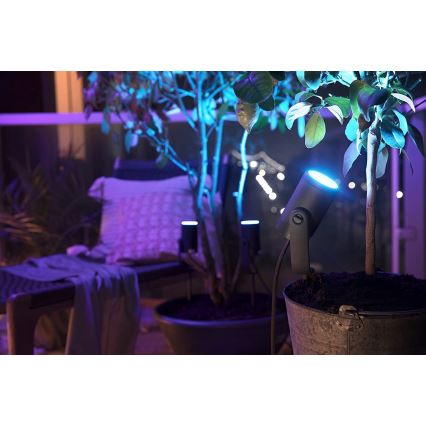 Philips - Pikenduskomplekt LED RGB väli kohtvalgusti Hue LILY LED/8W/230V IP65