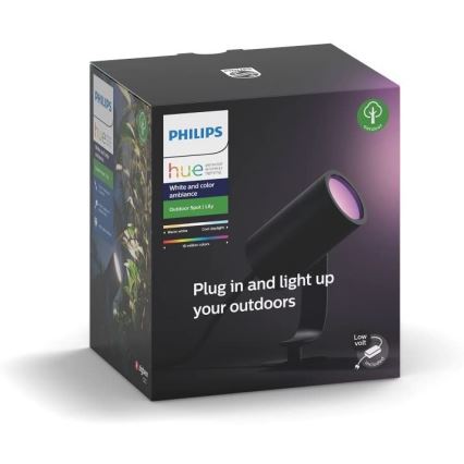 Philips - LED RGB Väli kohtvalgusti Hue LILY LED/8W/230V IP65