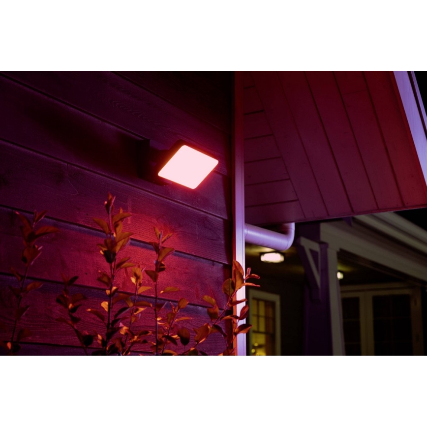 Philips - LED RGBW Hämardatav väliprožektor Hue DISCOVER 2xLED/15W/230V 2000-6500K IP44
