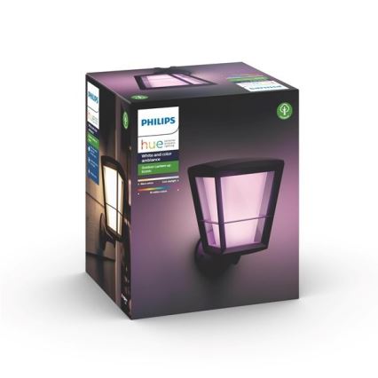 Philips - LED RGBW Väli hämardatav seinavalgusti Hue ECONIC LED/15W/230V IP44