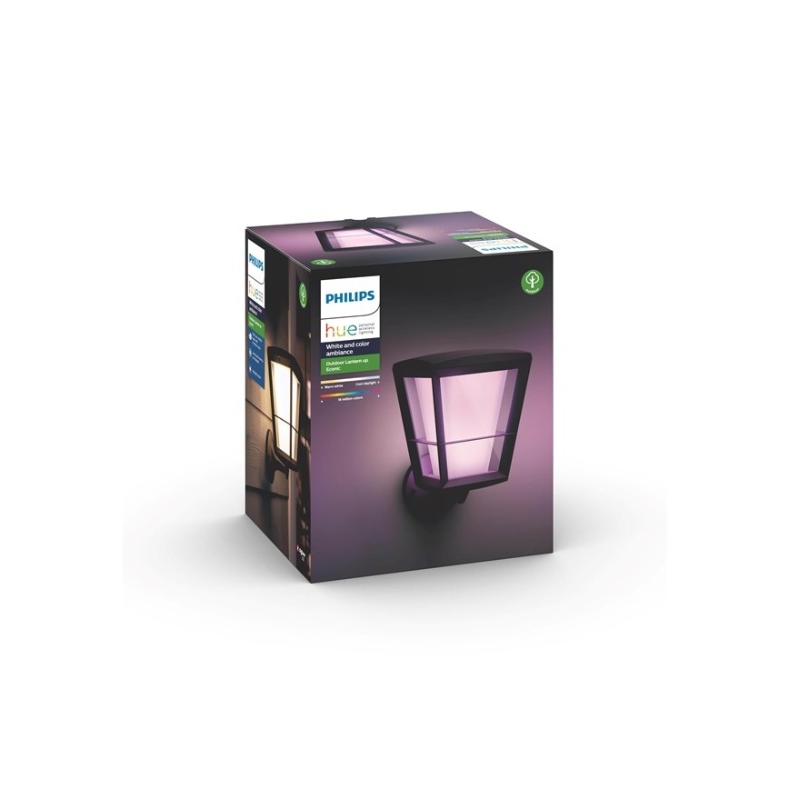 Philips - LED RGBW Väli hämardatav seinavalgusti Hue ECONIC LED/15W/230V IP44