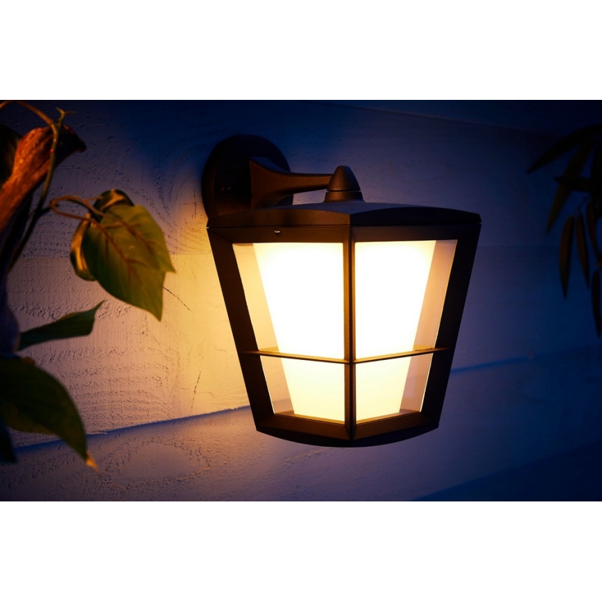 Philips - LED RGBW Hämardatav väli seinavalgusti Hue ECONIC LED/15W/230V 2000-6500K IP44