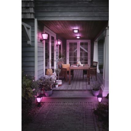 Philips - LED RGBW Hämardatav väli seinavalgusti Hue ECONIC LED/15W/230V 2000-6500K IP44