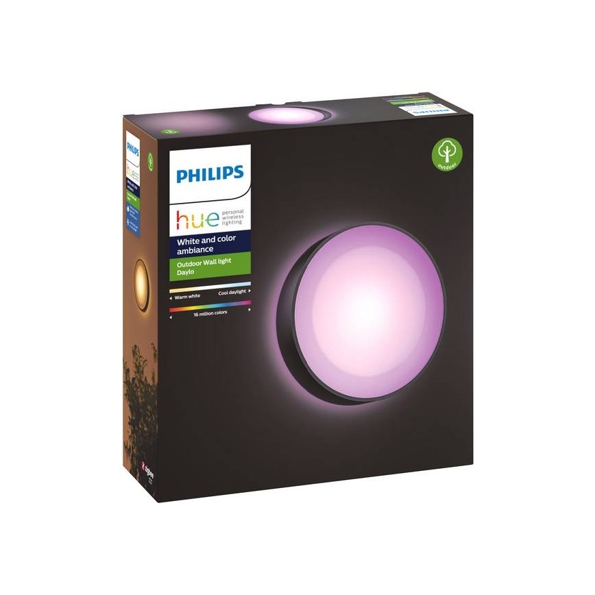 Philips - LED RGBW Hämardatav väli seinavalgusti Hue DAYLO LED/15W/230V 2000-6500K IP44