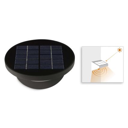 Philips - LED Päikesepaneeliga välivalgusti koos anduriga 1xLED/1W/3,7V IP44