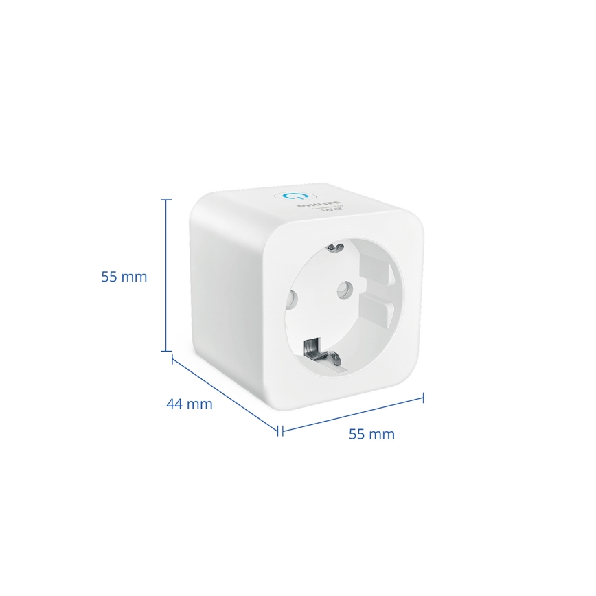 Philips - 3-osaline komplekt: nutipistikud SCHUKO 2300 W, Wi-Fi