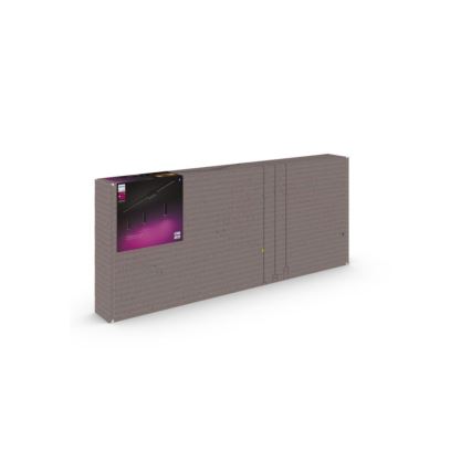 Philips - komplekt 3x LED RGBW hämardatav kaabliga ripplühter Hue liistvalgustussüsteemi jaoks PERIFO LED/15,6W/230V 2000-6500K