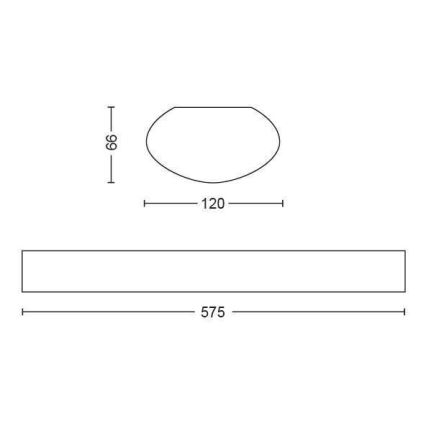 Philips 31248/31/P0 - LED Tehniline valgusti AQUALINE LED/24W/230V IP65