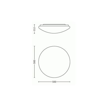 Philips - LED Laevalgusti LED/36W/230V