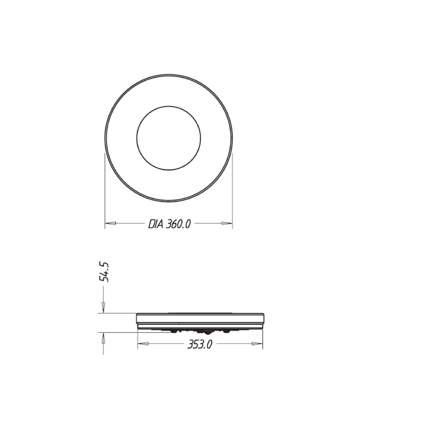 Philips 32070/17/16 - Valgusti vannituppa MYBATHROOM BEACH 1x2GX13/40W/230V IP44