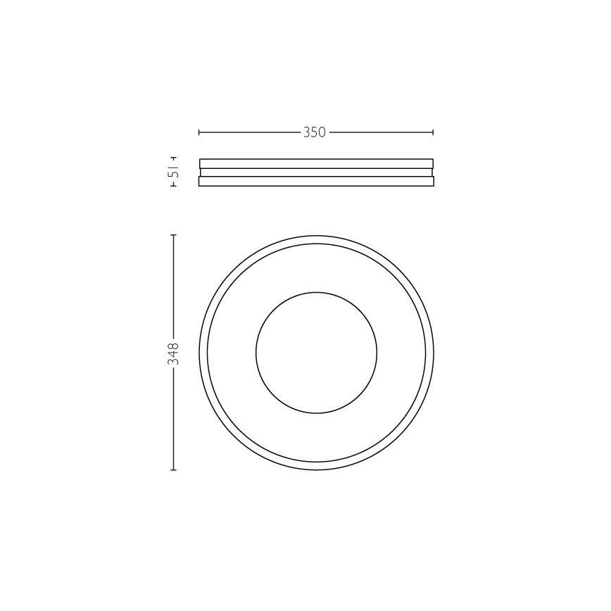 Philips - LED Hämardatav laevalgusti Hue BEING LED/32W/230V