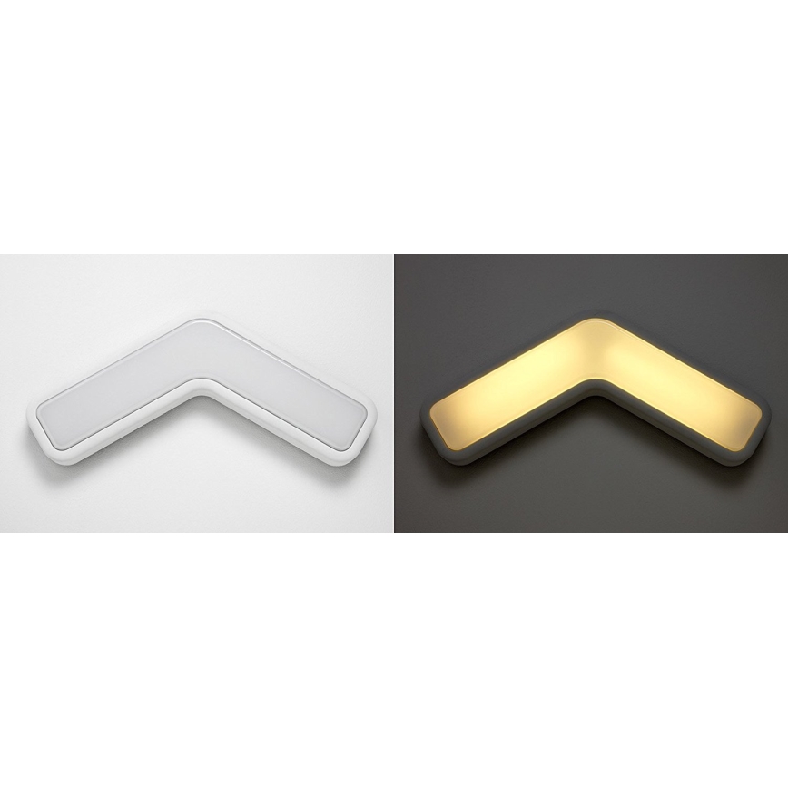 Philips 33100/31/16 - Seinavalgusti MYLIVING PLAYFUL 2x2G7/11W valge