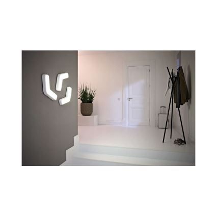 Philips 33100/31/16 - Seinavalgusti MYLIVING PLAYFUL 2x2G7/11W valge