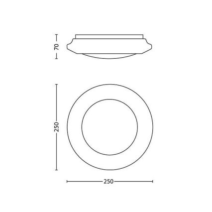Philips - LED Laevalgusti LED/6W/230V 4000K