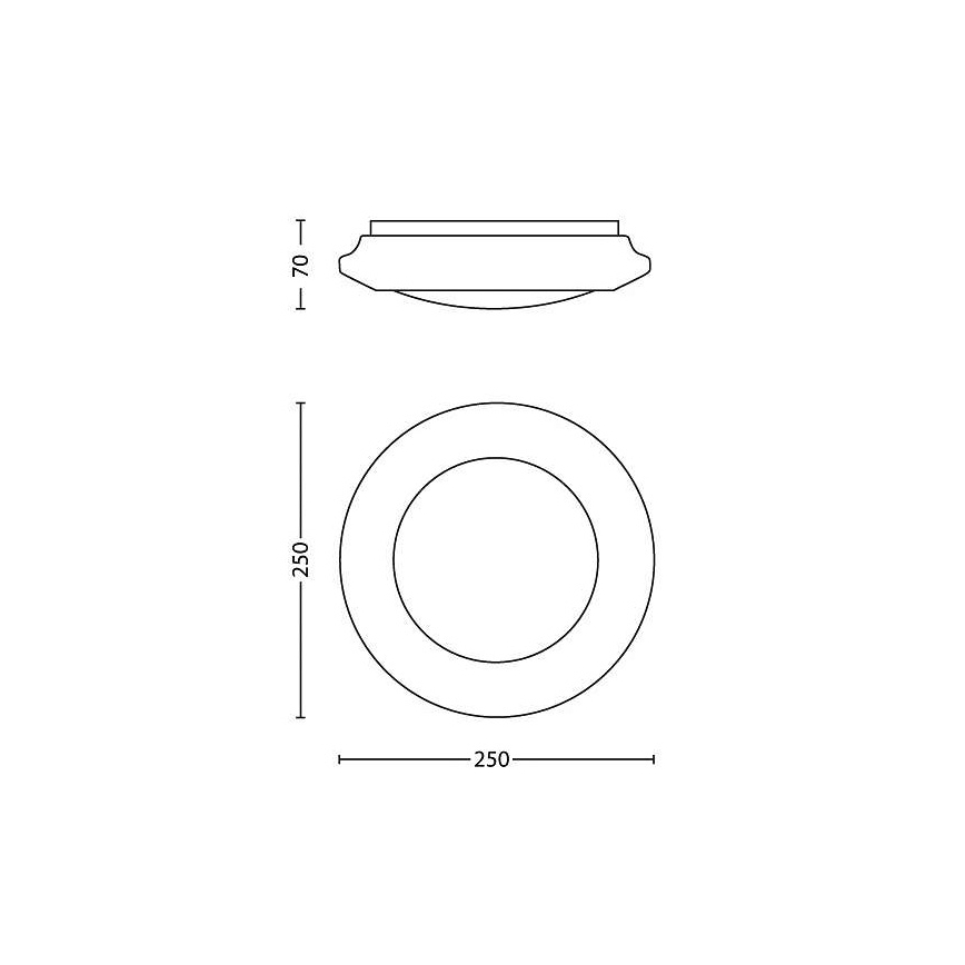 Philips - LED Laevalgusti LED/6W/230V 4000K