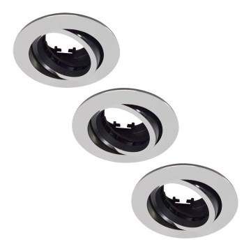 Philips - 3x Süvisvalgusti 1xGU10/5,5W/230V