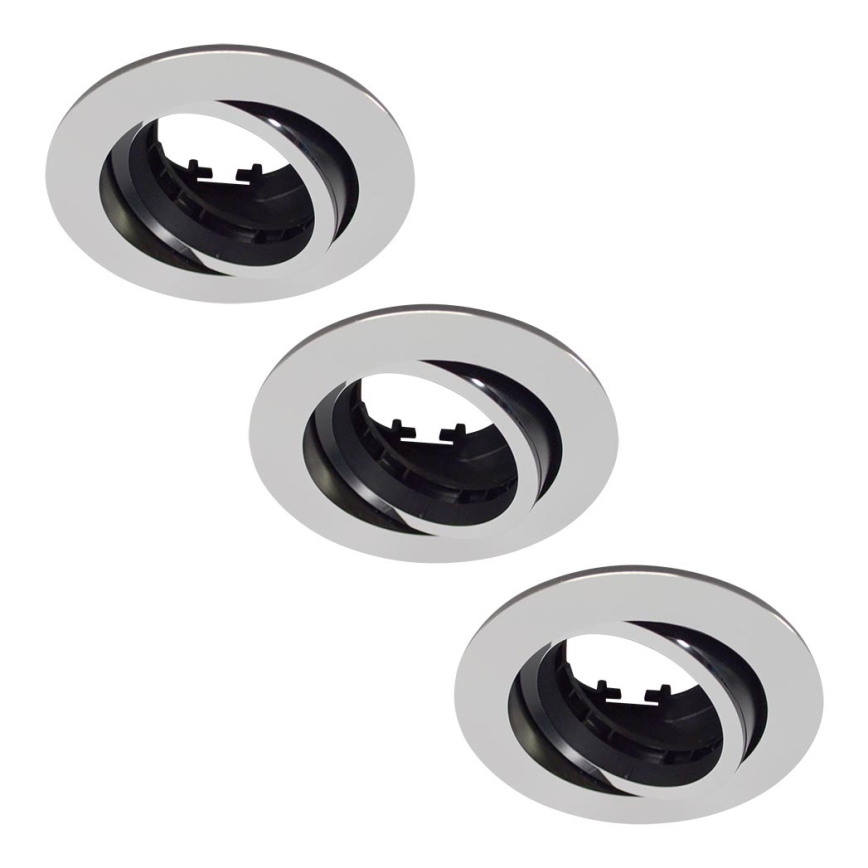 Philips - 3x Süvisvalgusti 1xGU10/5,5W/230V
