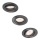 Philips - 3x Süvisvalgusti 1xGU10/5,5W/230V