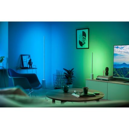 Philips – LED RGB Põrandalamp Hue SIGNE 1×LED/32W/230V