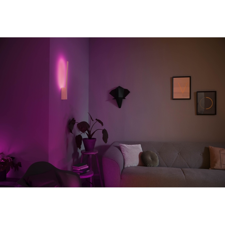Philips - LED RGBW Hämardatav seinavalgusti Hue LIANE White And Color Ambiance 1xLED/12W/230V
