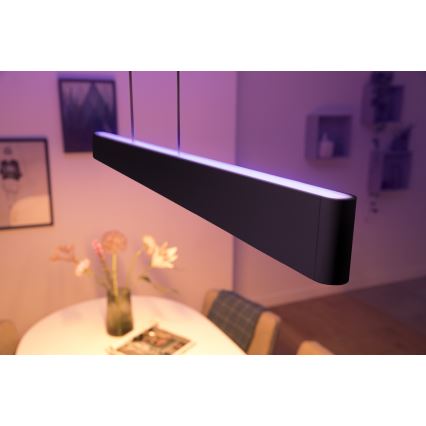 Philips – LED Lühter Hue ENSIS White And Colour Ambiance 2×LED/39W/230V