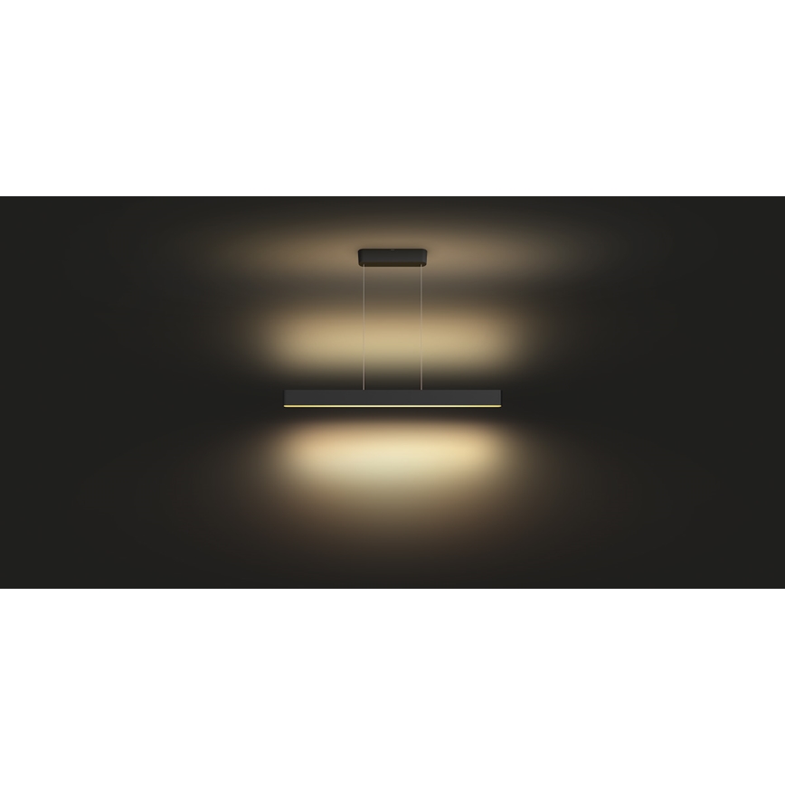 Philips – LED Lühter Hue ENSIS White And Colour Ambiance 2×LED/39W/230V