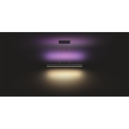 Philips – LED Lühter Hue ENSIS White And Colour Ambiance 2×LED/39W/230V