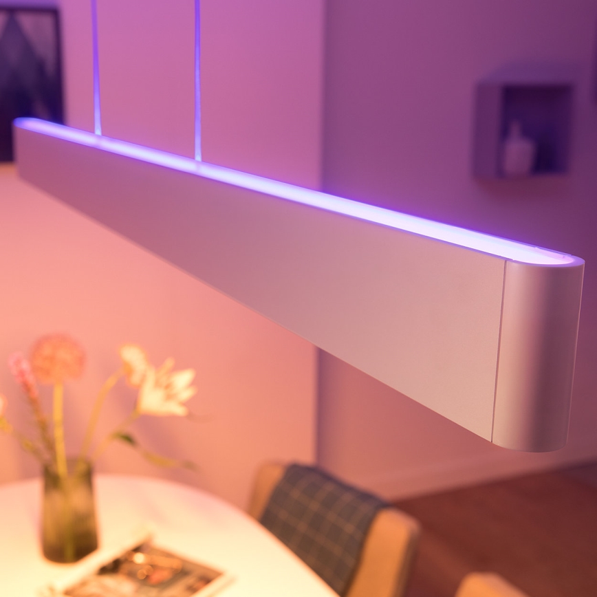 Philips – LED Lühter Hue ENSIS White And Colour Ambiance 2×LED/39W/230V