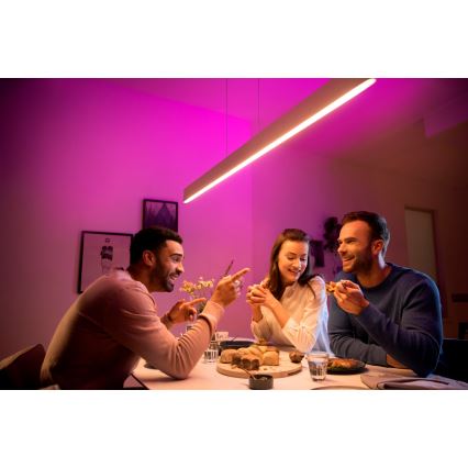 Philips – LED Lühter Hue ENSIS White And Colour Ambiance 2×LED/39W/230V