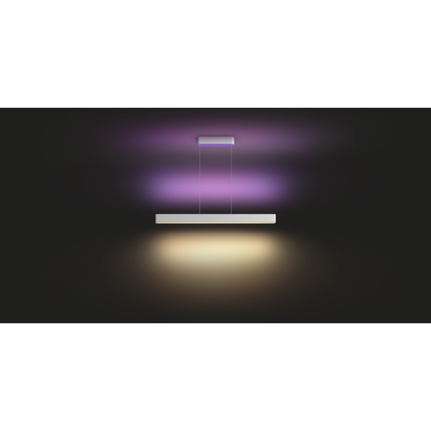 Philips – LED Lühter Hue ENSIS White And Colour Ambiance 2×LED/39W/230V