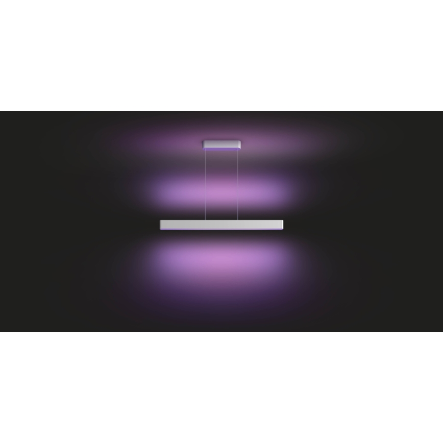 Philips – LED Lühter Hue ENSIS White And Colour Ambiance 2×LED/39W/230V